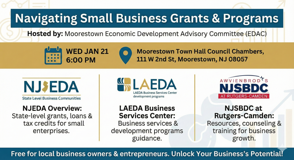 EDAC Busienss Grant Information Annoucement